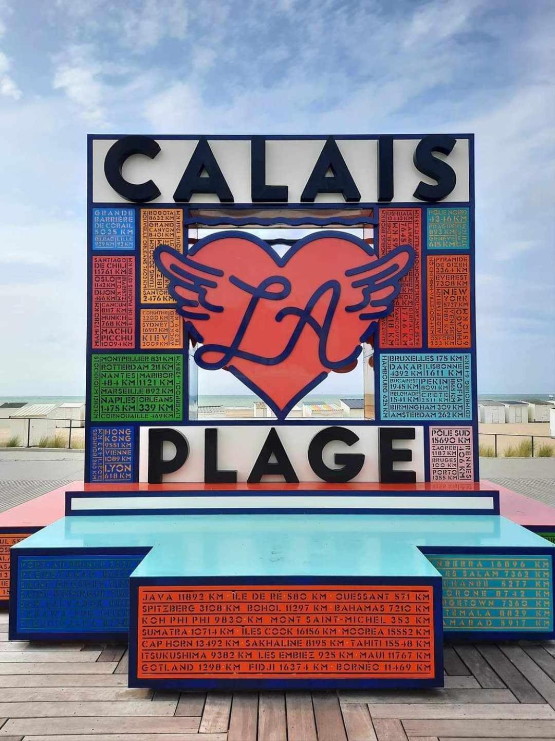 Calais Plage-Gare Appartement Elegant Tout Equipe Eksteriør bilde